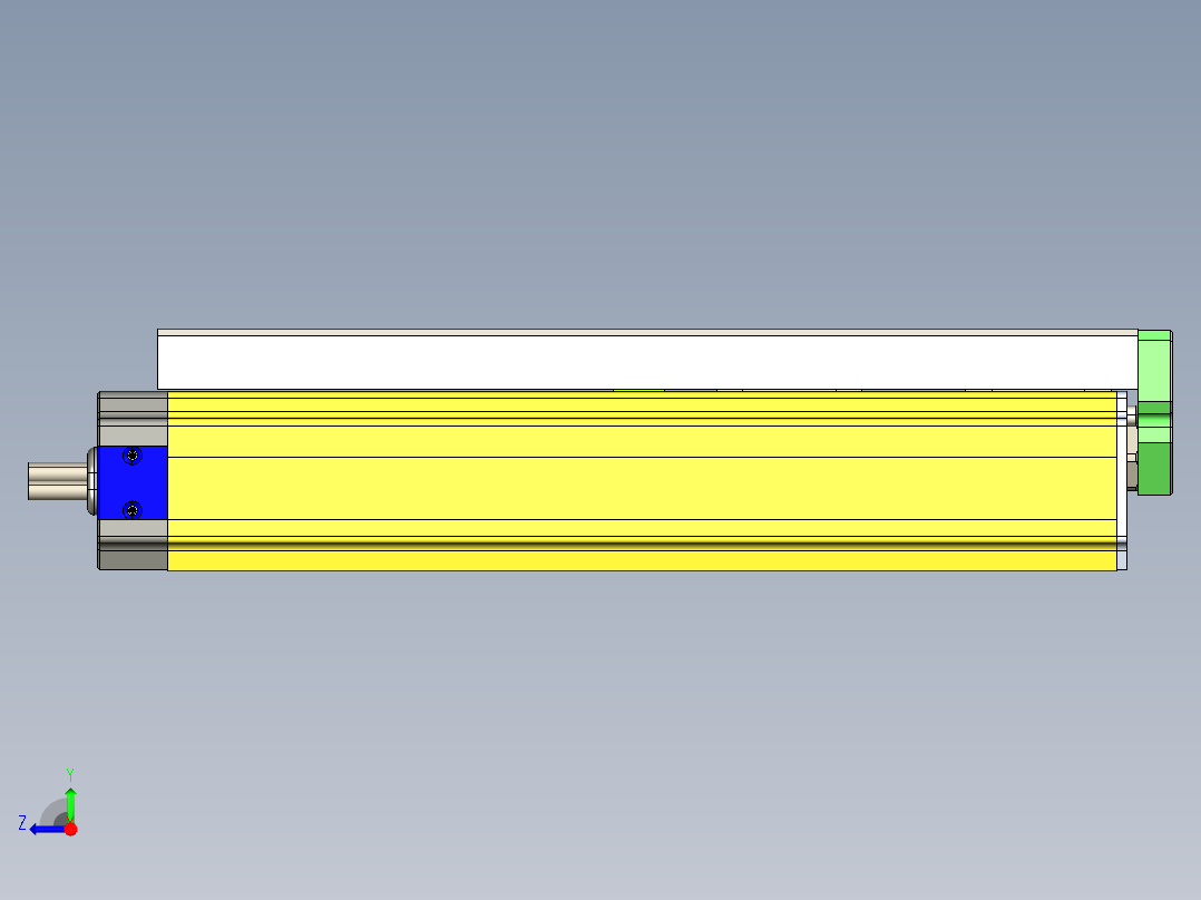 威洛博LES小滑台LES25-Lxx-S150-BL右视图
