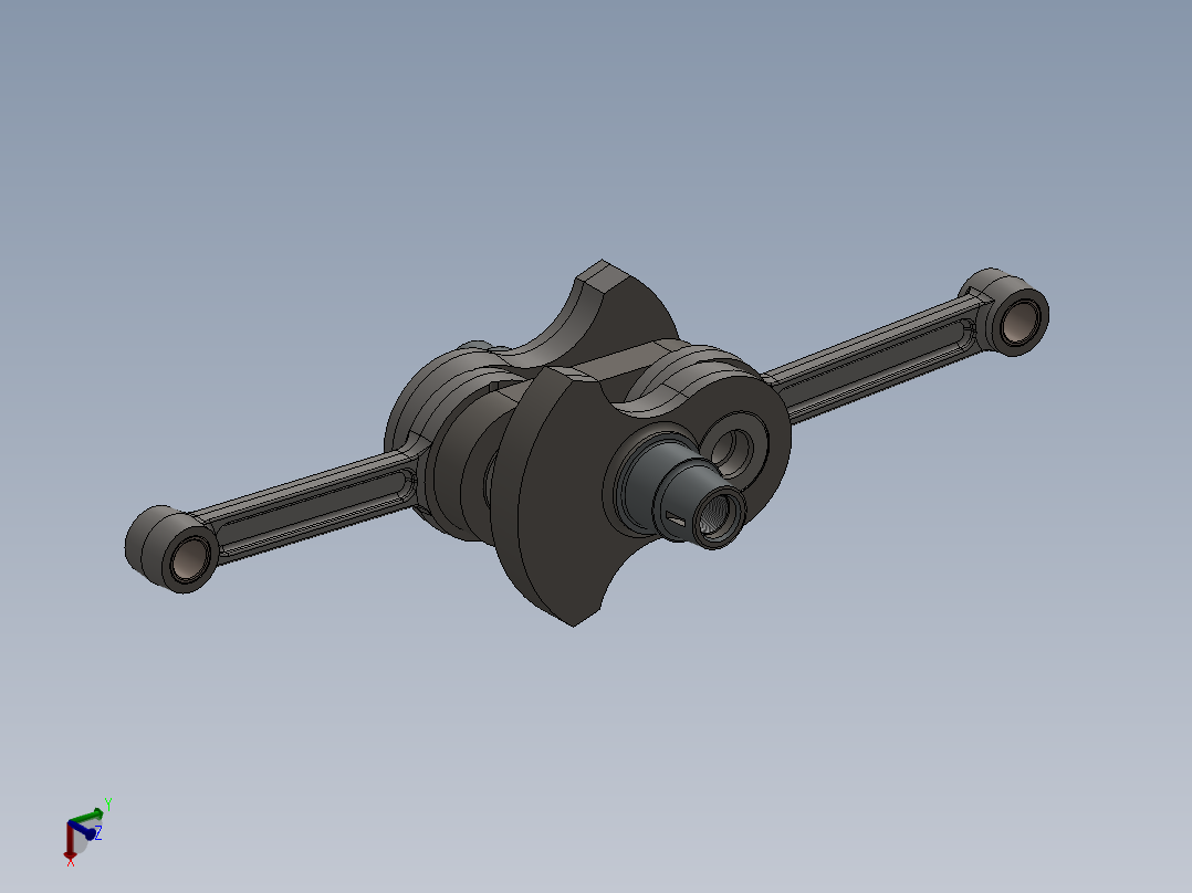 曲轴组件-俄罗斯M72摩托车和边车