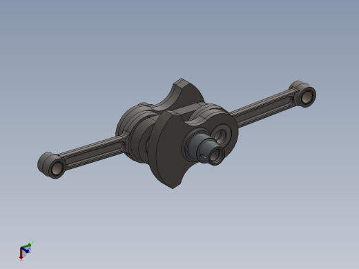 曲轴组件-俄罗斯M72摩托车和边车
