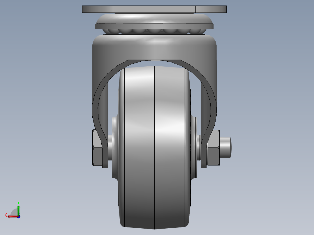 科顺脚轮Colson-1_02256_441后视图