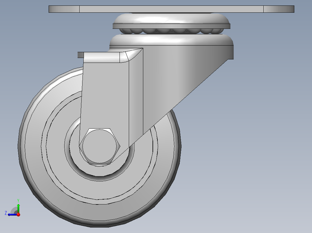 科顺脚轮Colson-1_02256_441右视图