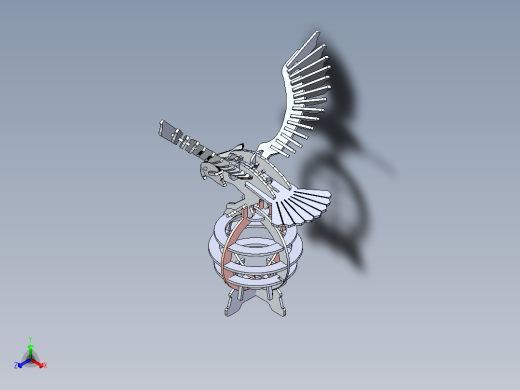 鹰正等轴测缩略图