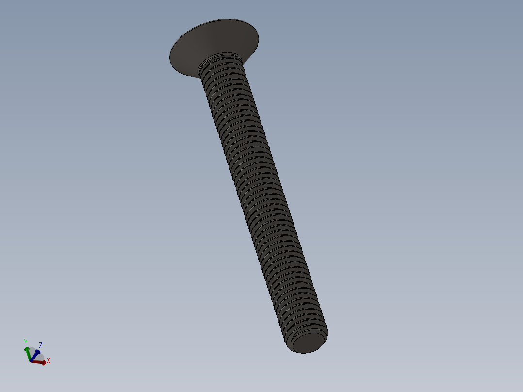Screw_ISO_10642_M10x85_A2.SLDPRT主视图