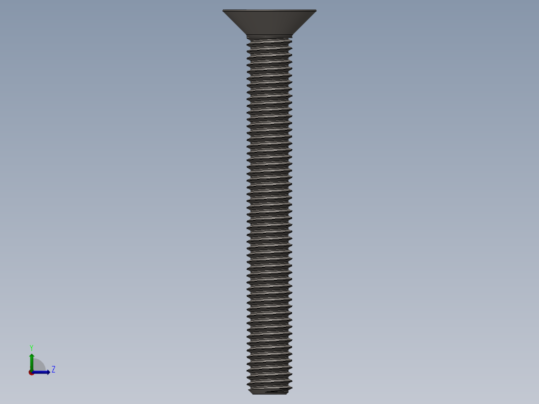 Screw_ISO_10642_M10x85_A2.SLDPRT左视图