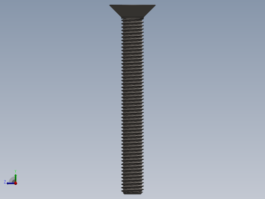 Screw_ISO_10642_M10x85_A2.SLDPRT右视缩略图
