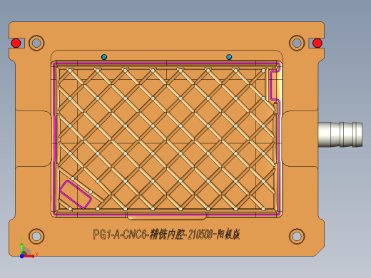 PG1-A-CNC6笔记本CNC工装夹具三维模型精铣内腔-阳极版--210508前视缩略图