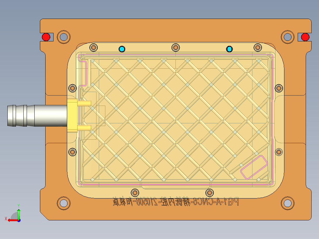 PG1-A-CNC6笔记本CNC工装夹具三维模型精铣内腔-阳极版--210508后视图