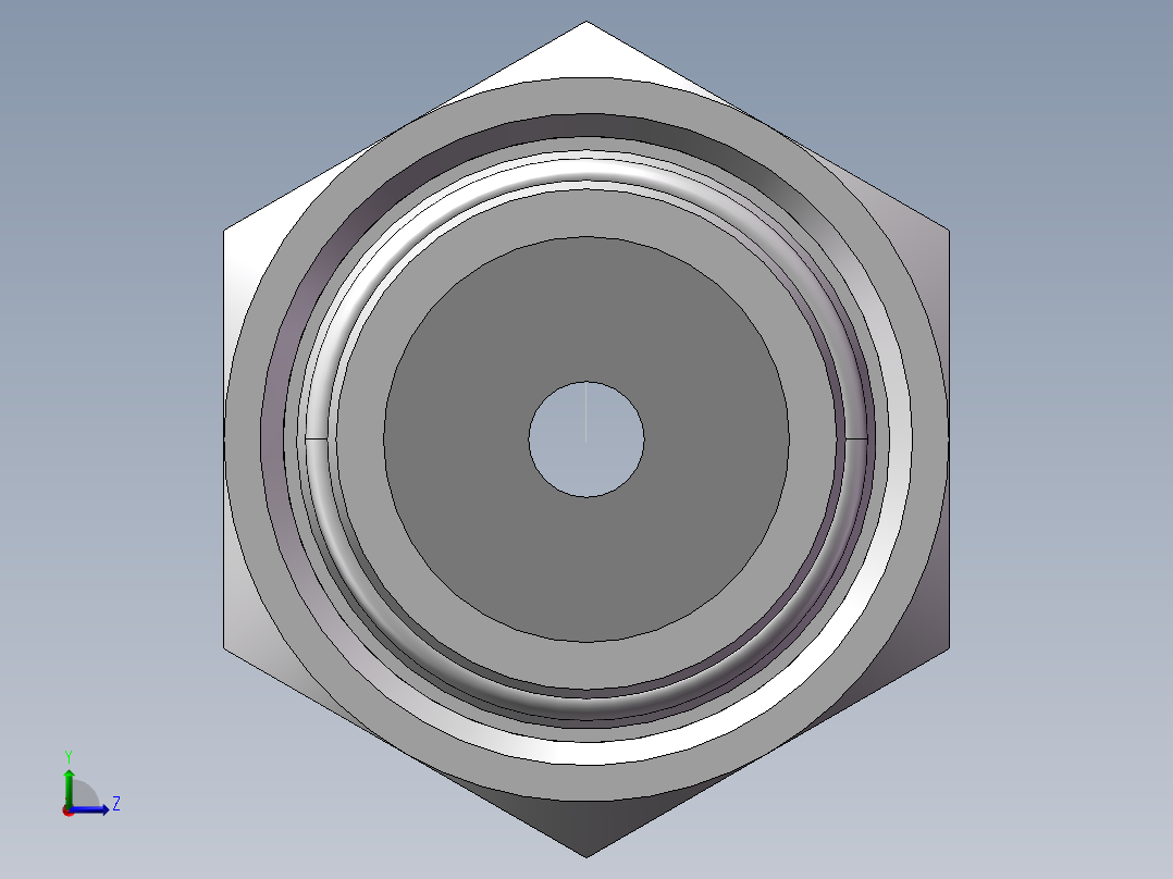 直通变径接头、2C-18-45左视图