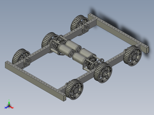 B3003435-FRC比赛机器人底盘