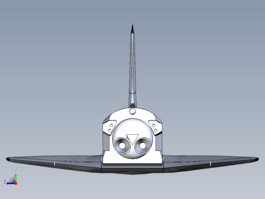B2004083-苏联太空穿梭机右视缩略图