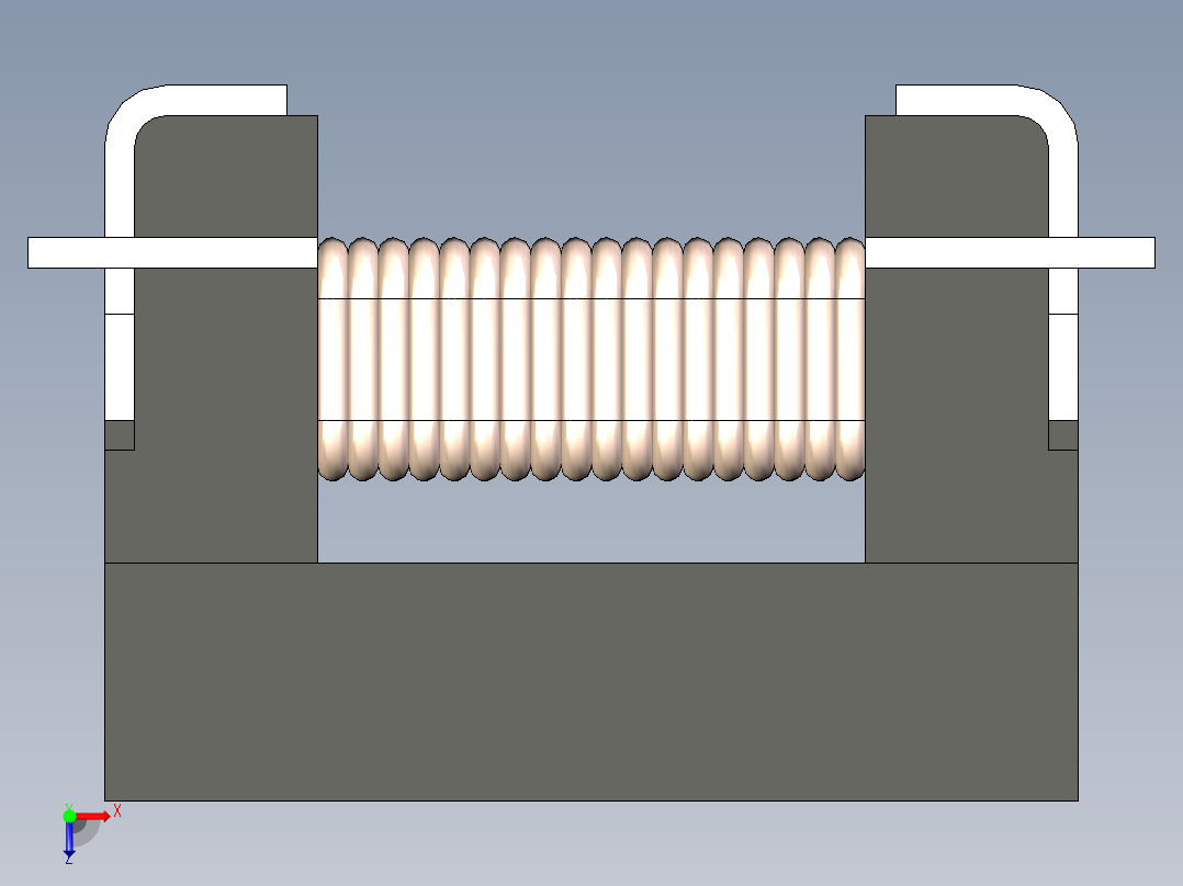 ACT1210 共模扼流圈俯视图