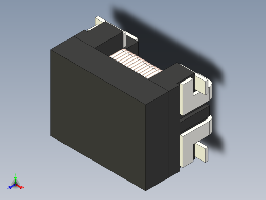 ACT1210 共模扼流圈正等轴测缩略图