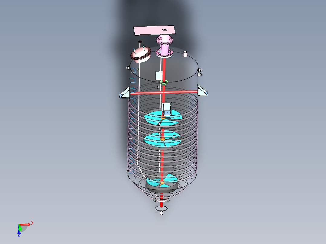 压力容积、搅拌器反应器发酵容器
