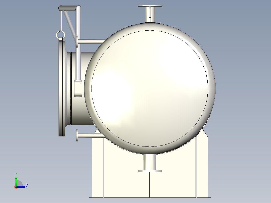 A3003479-压力容器左视图