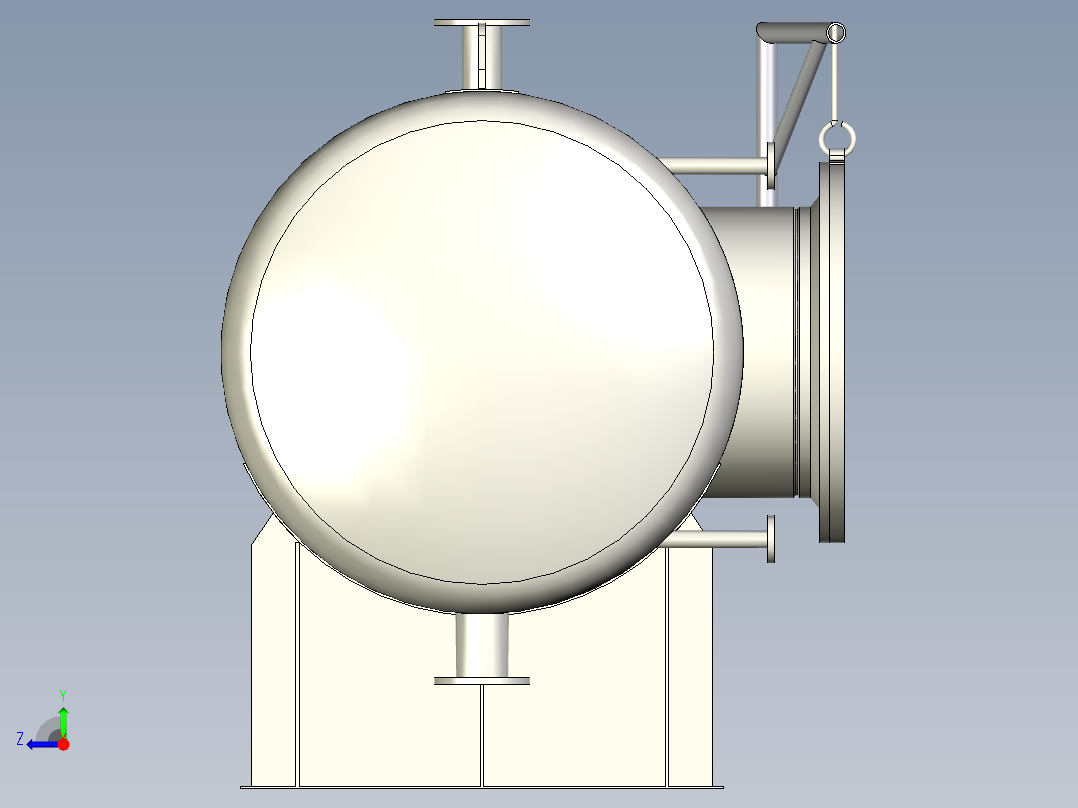 A3003479-压力容器右视图