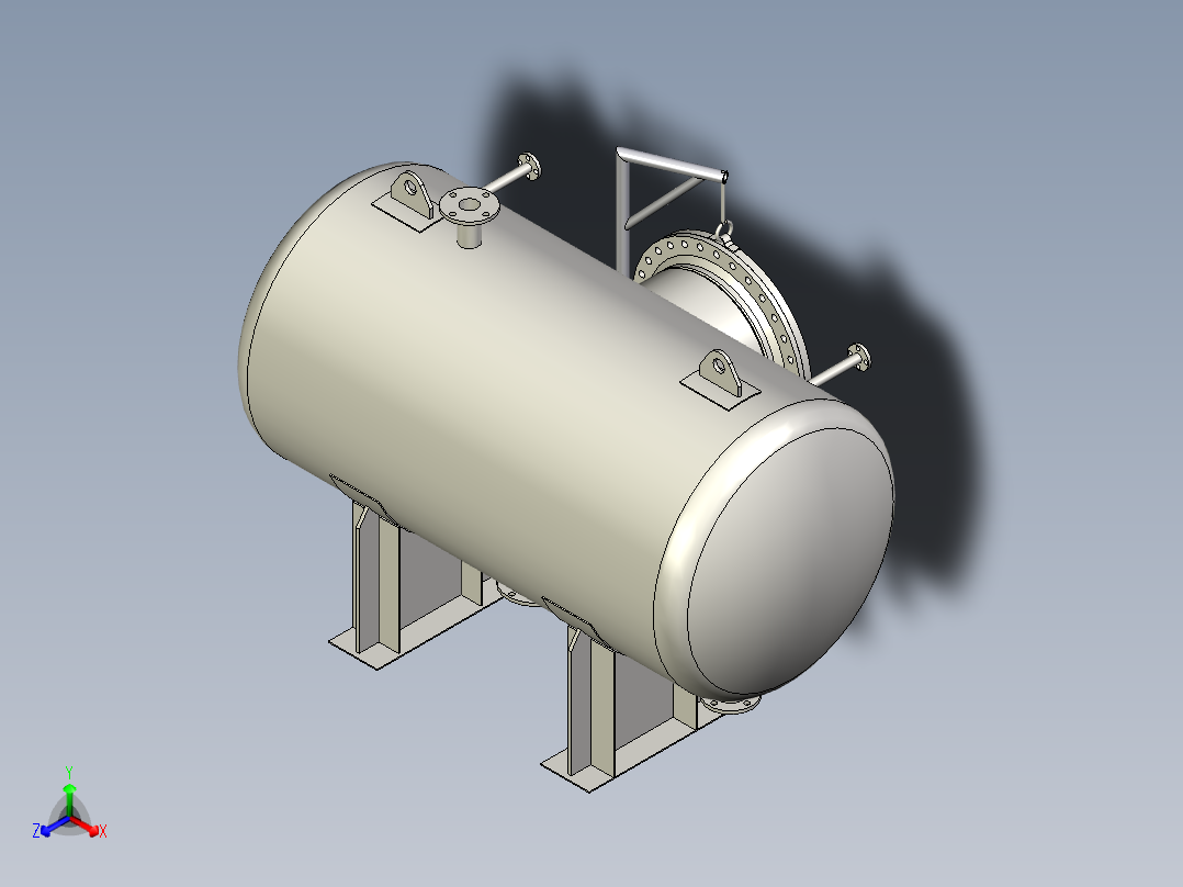 A3003479-压力容器正等轴测图