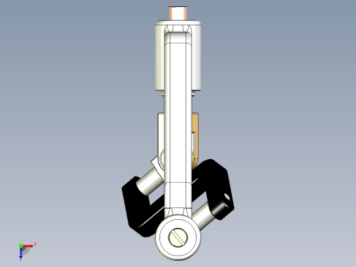 90-degree-joint 90度转向传动机构3D图纸 f3d STEP格式俯视缩略图