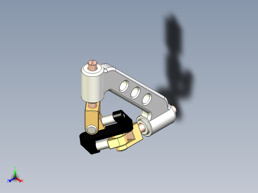 90-degree-joint 90度转向传动机构3D图纸 f3d STEP格式正等轴测缩略图