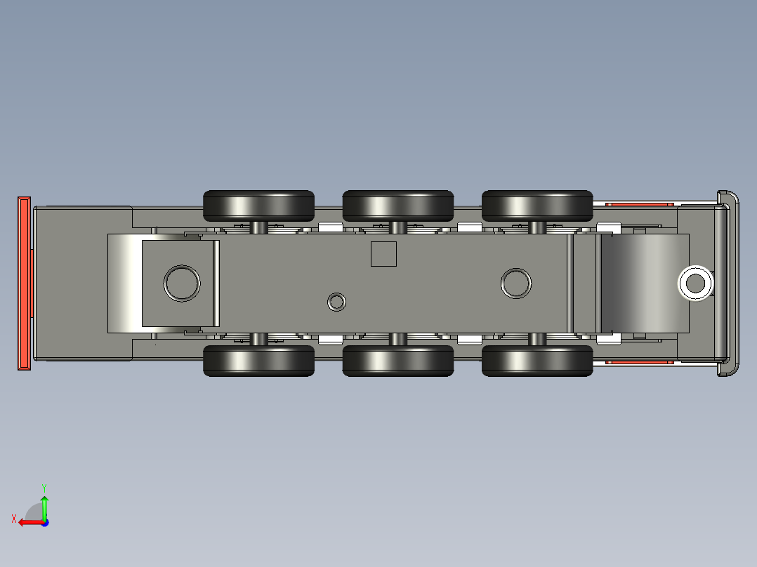 火车机车列车miniature-steam-locomotive-1832-模型格式为 stp igs stl后视图