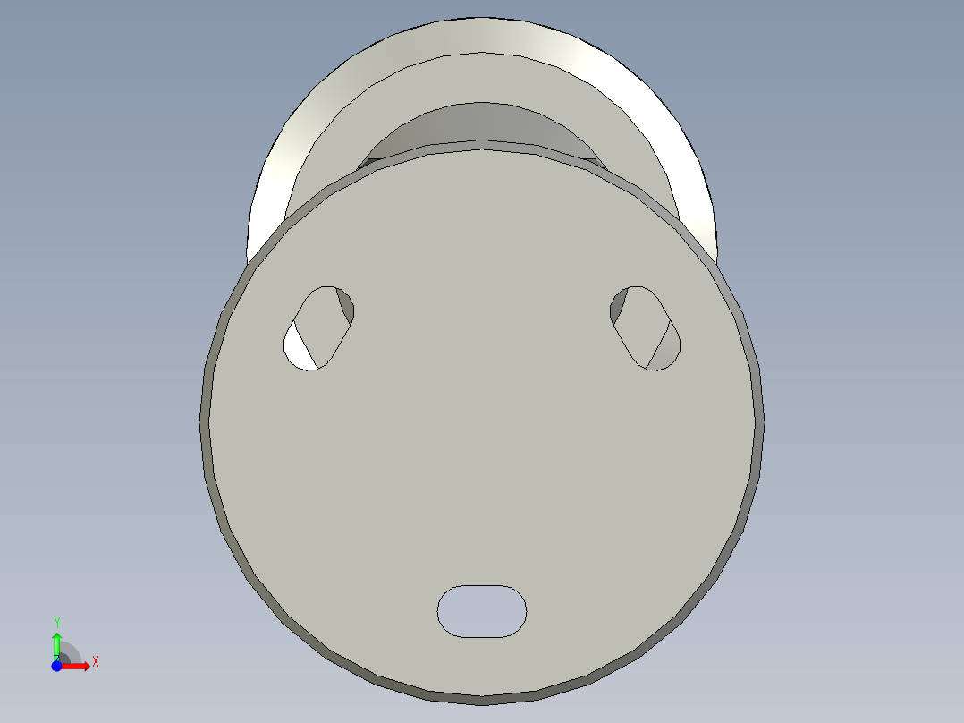 三色灯HNTD-D50折叠式前视图