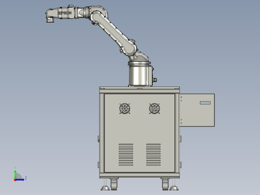 机器人-机器人装配左视缩略图