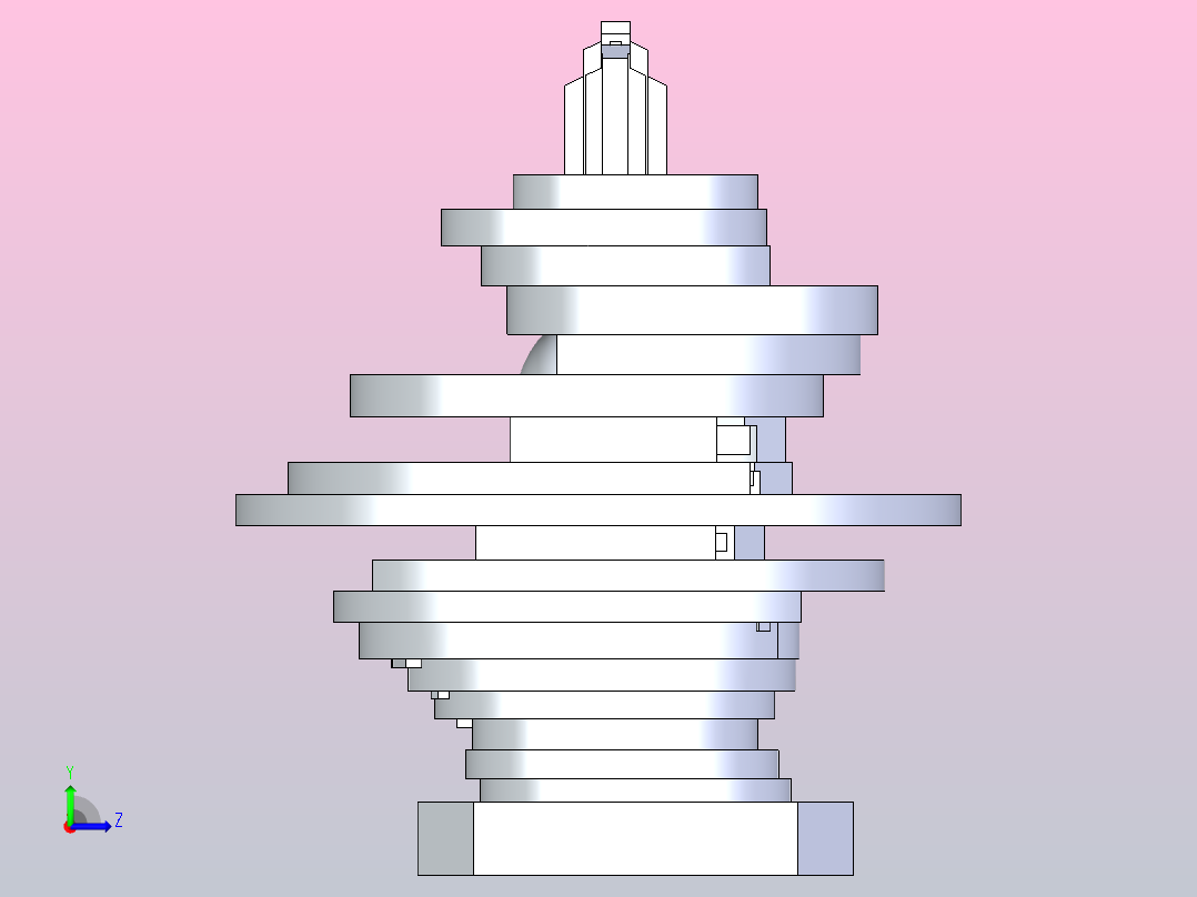 雕塑《五月的风》模型 可3D打印左视图