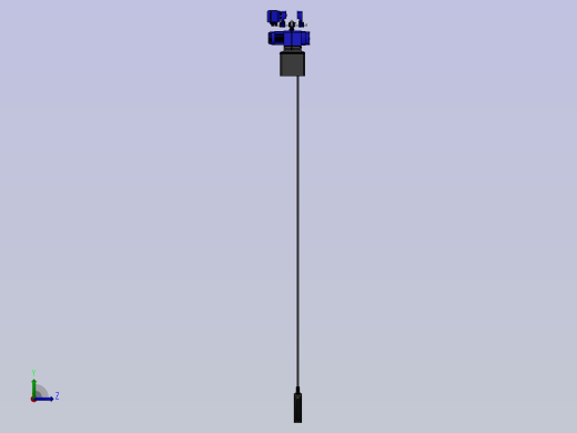 电动葫芦三维图左视缩略图