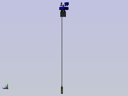 电动葫芦三维图右视缩略图