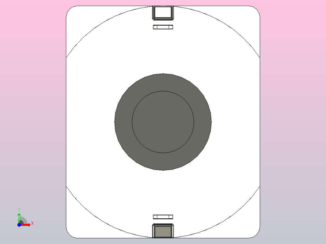 JGA12-N30DC马达[JGA12-N30-5K]减速电机前视图