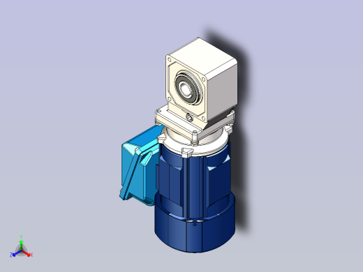 住友(SMT)减速机3D RNYM02-1120-B正等轴测缩略图