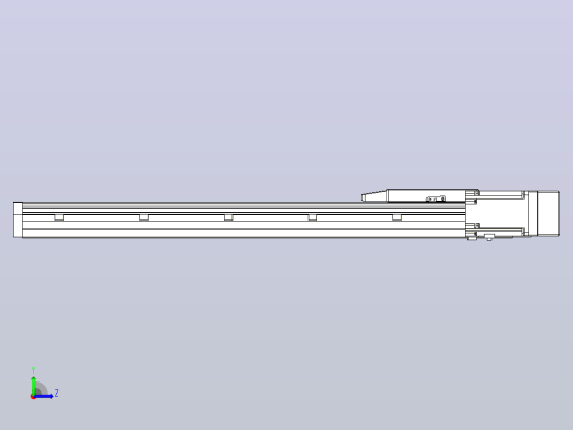 滚珠丝杠直线轴内置导轨TPA-GCR-170-2510C-L600-MR-M75-N3左视缩略图
