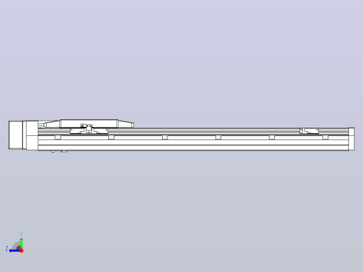 滚珠丝杠直线轴内置导轨TPA-GCR-170-2510C-L600-MR-M75-N3右视缩略图