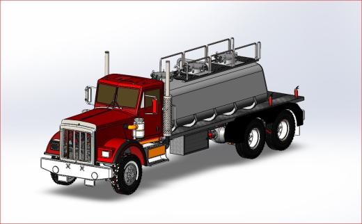 泡沫消防卡车3D图纸 Solidworks设计缩略图
