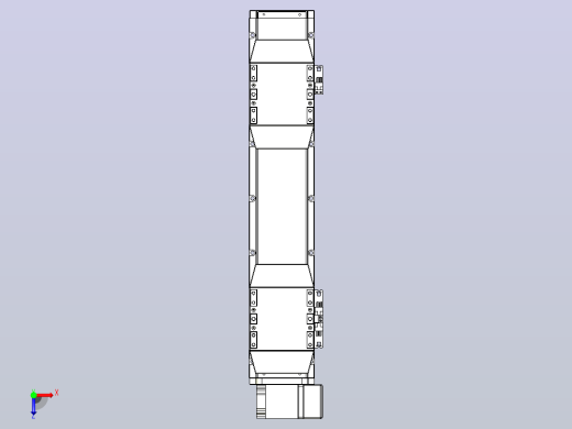 皮带直线轴双滑块型TPA-GCBS-120-P70-L100-RP-M20-N3俯视缩略图