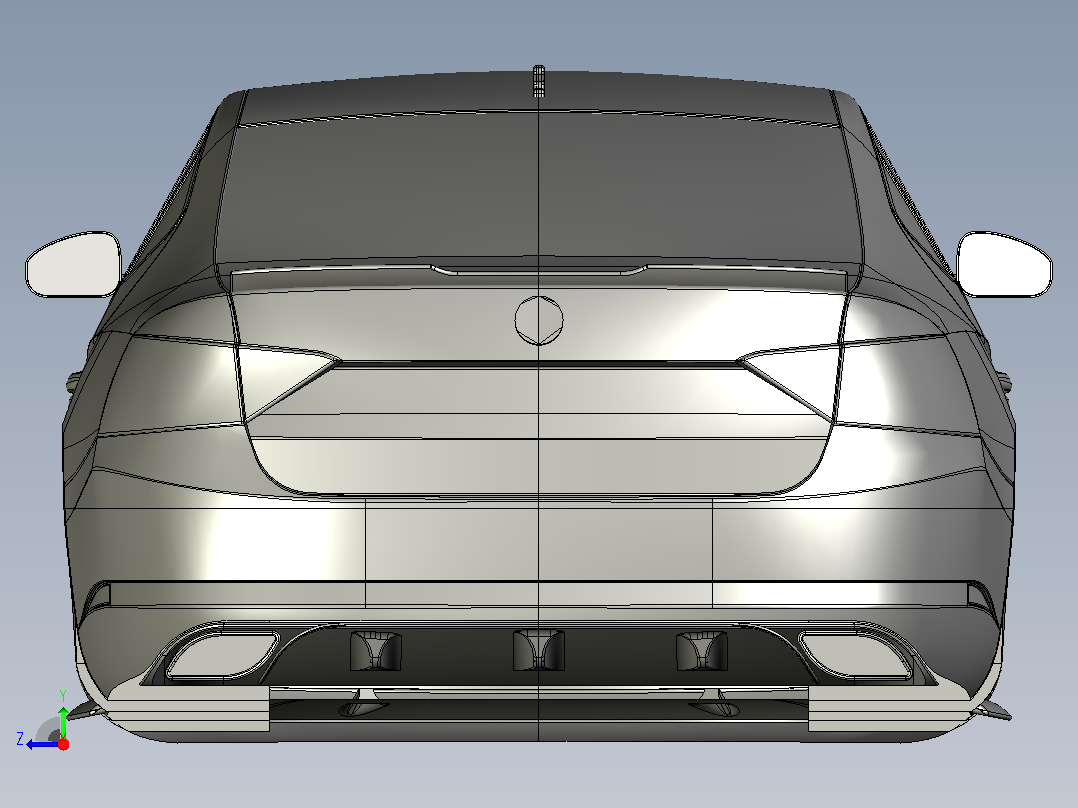 23-斯柯达 速派 SolidWorks stp右视图