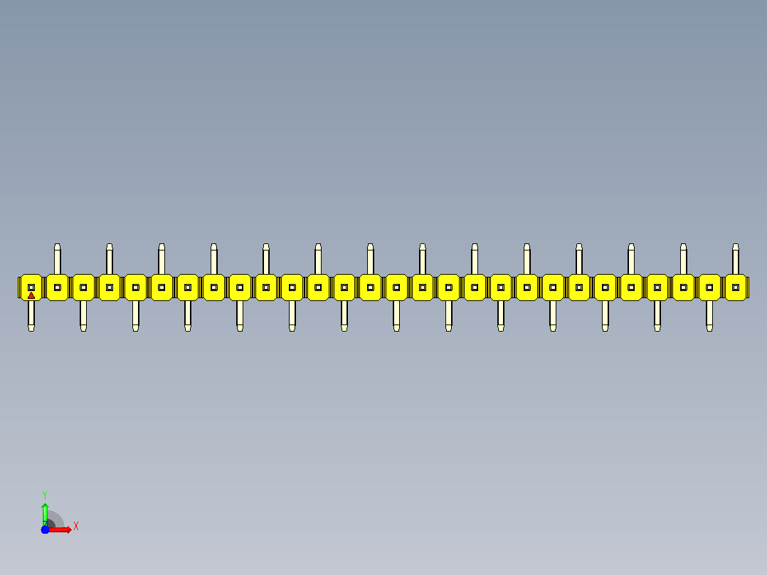 DS1022彩色排针 黄色 28针 100mil 类型 SMT R2 版本1.0.zip.zip前视图