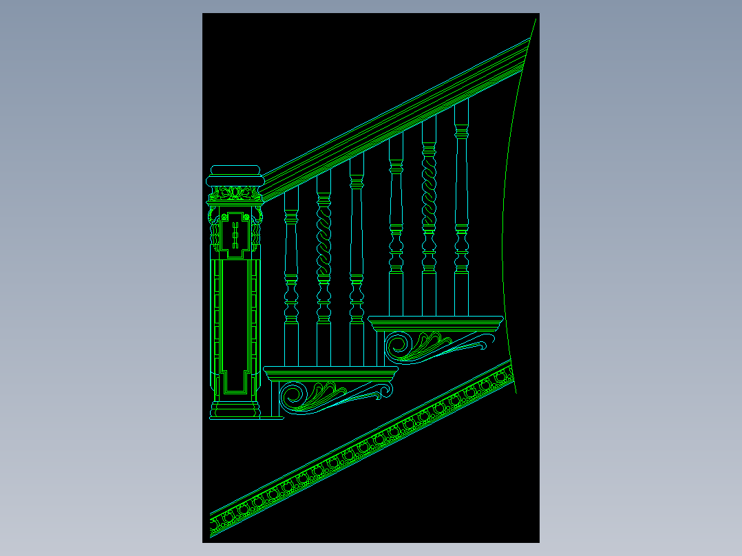 栏杆、扶手-FH10A006