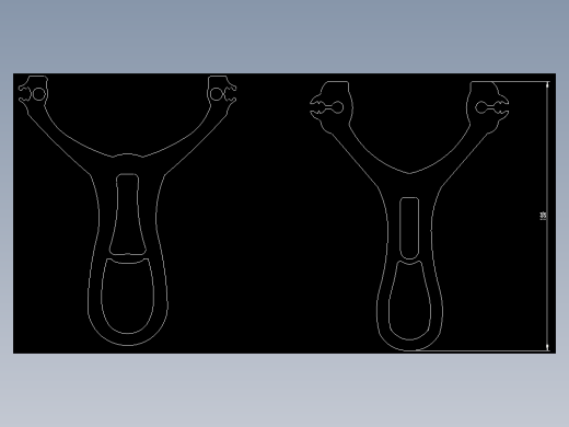 弹弓-2款2股卡球长胜