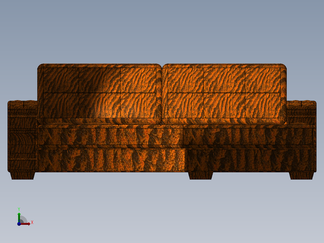 沙发Globo1前视图