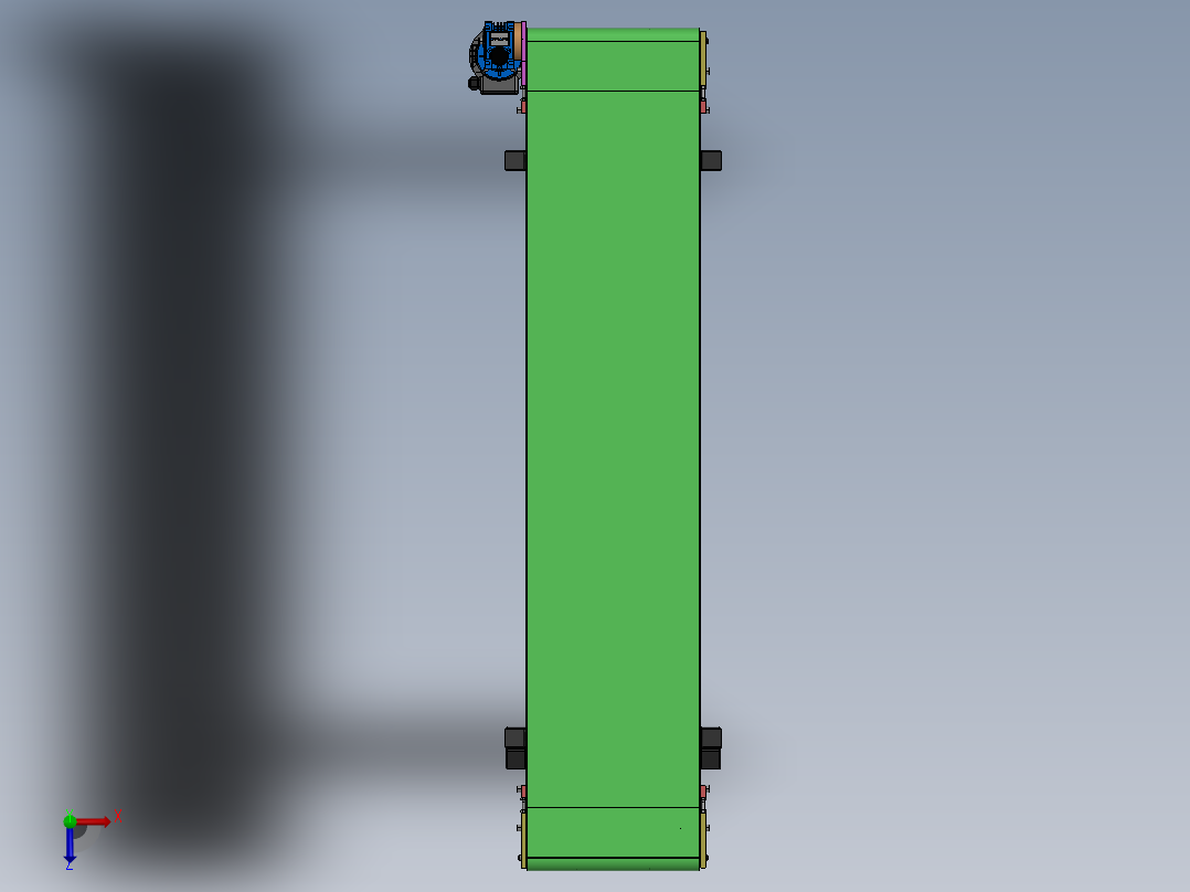 【D50】【STP】【X_T】【转】输送设备俯视图