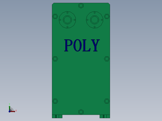 板式冷却器（POLY）前视缩略图