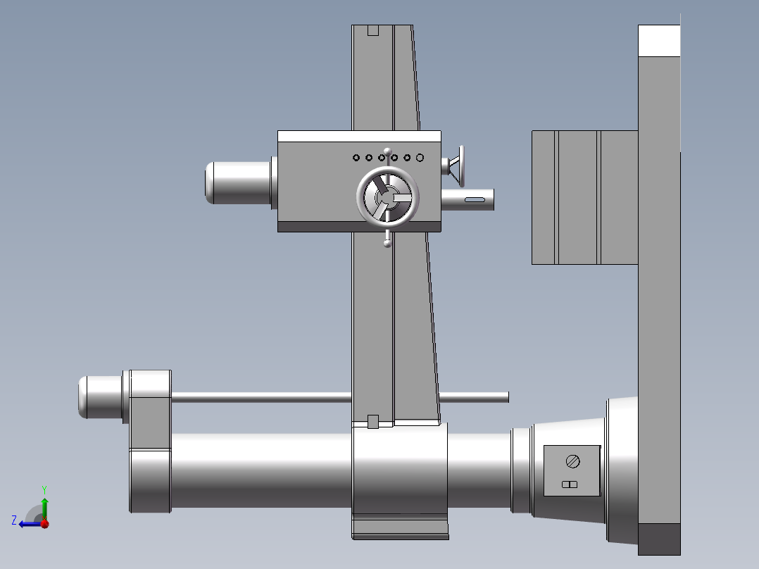 摇臂钻_8641右视图