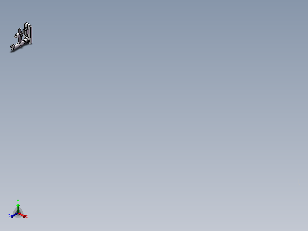 摇臂钻_8641正等轴测图