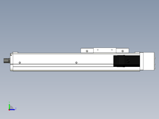 Toyo东佑达直线模组-ECH12-200-BR-100W左视缩略图