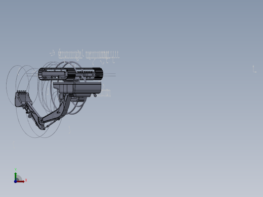 轮式挖掘机前视缩略图