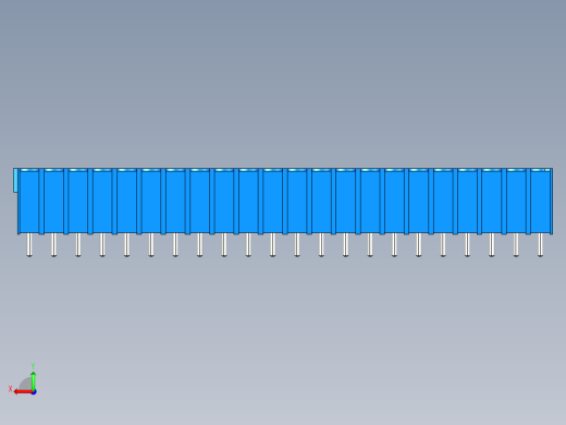 DEGSON DG302 系列 5.0 接线端子-DG302-5.0-22P-12-00AH后视缩略图