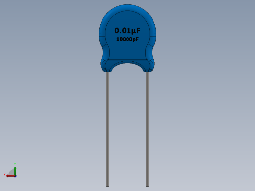 电容器 二极管 电阻器-Capacitor Ceramic 103 3KV 10000pF后视缩略图