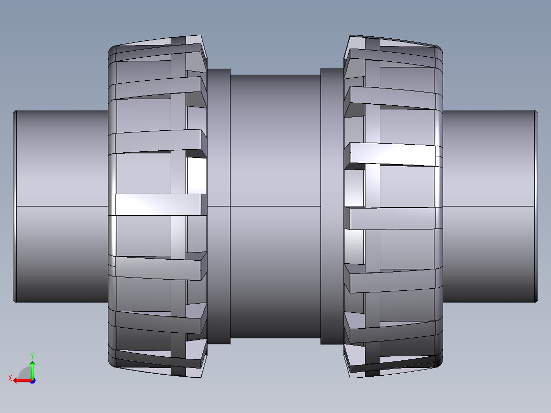 14SSEJV 女性端溶剂焊接EasyFit弹簧止回阀、JIS系列后视图