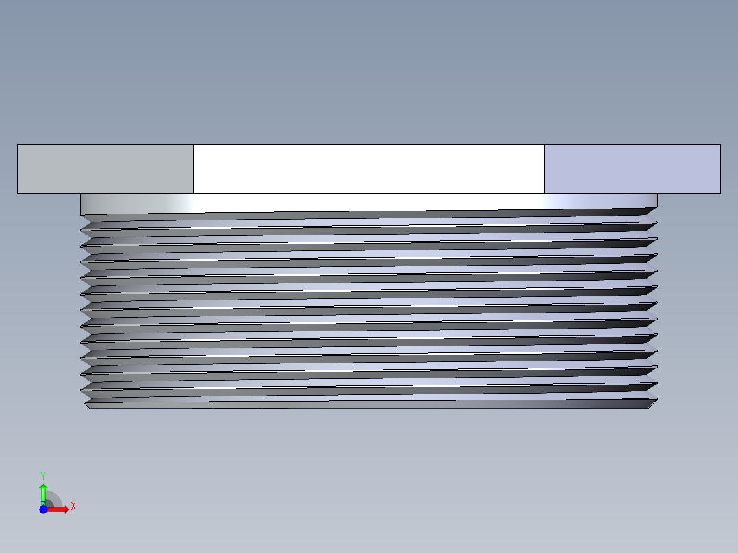 聚氯乙烯配件18-Sch80_ReducerBushing_MPTxFPT_839-422_4in x 3in前视图