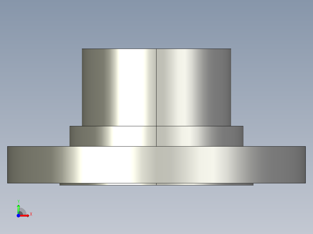 船舶管路系统SeaCor_Flange Vanstone_SPIG_37J156040_4in前视图